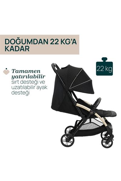 Chicco Goody Xplus Bebek Arabası Black Relux