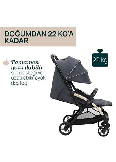 Chicco Goody Xplus Bebek Arabası Dark Shadow