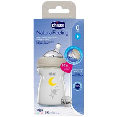 Chicco Natural Feeling Cam Biberon 0 Ay+ 250 ML