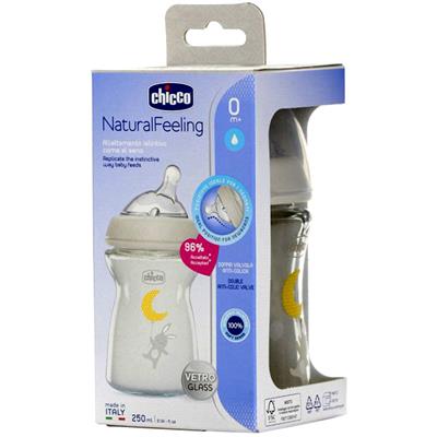 Chicco Natural Feeling Cam Biberon 0 Ay+ 250 ML