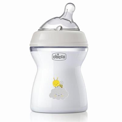 Chicco Natural Feeling Silikon Emzikli Pp Biberon Desenli 250 Ml 2+ Ay Yeni
