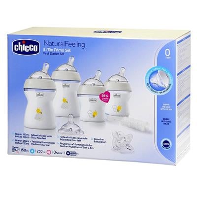 Chicco Natural Feeling Yeni Doğan Biberon Set