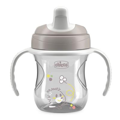 Chicco Bardak Yumuşak Uçlu Geçiş Bardağı 6 Ay Neutral 