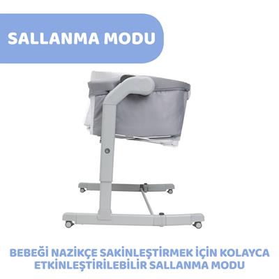 Chicco Next2Me Magic Evo Grey Mıst