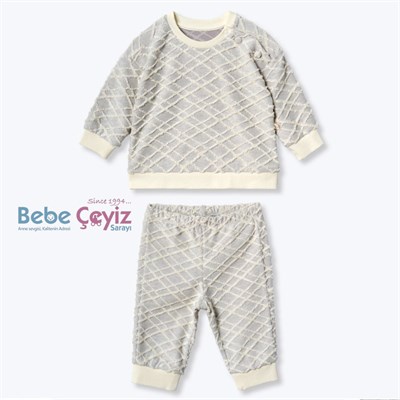 CİCCİM BABY 2li Takım Jakarlı Ay Yıldızi