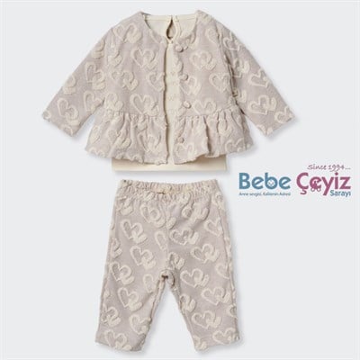 CİCCİM BABY 3lü Takım Sweet Hearted