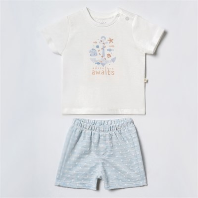 CİCCİM BABY For The Sea Şortlu 2li Takım