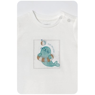CİCCİM BABY Tiny Seal Şortlu 2li Takım