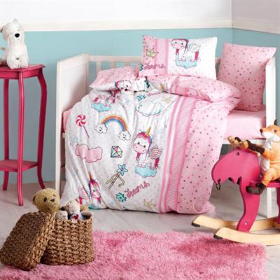 COTTON BOX Empirme Desenli Nevresim Takımı