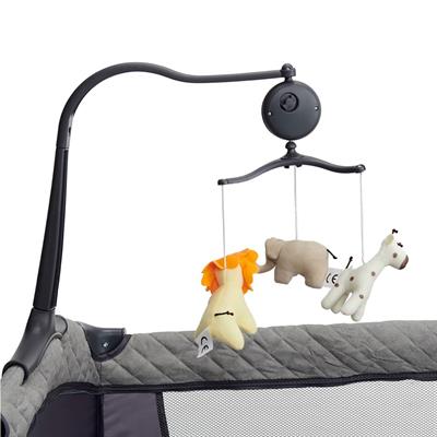 Kraft Denver PR Anne Yanı Oyun Parkı 63x105 cm Koyu Gri