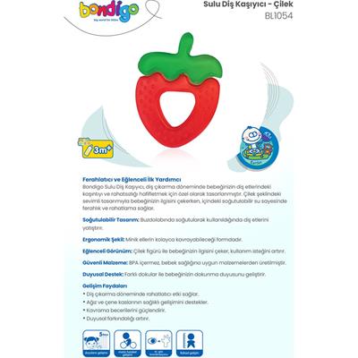 Diş Kaşıyıcı...İki Renkli Çilek