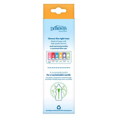 Dr. Browns Geniş Ağız PP Biberon 270ml (0Ay+)