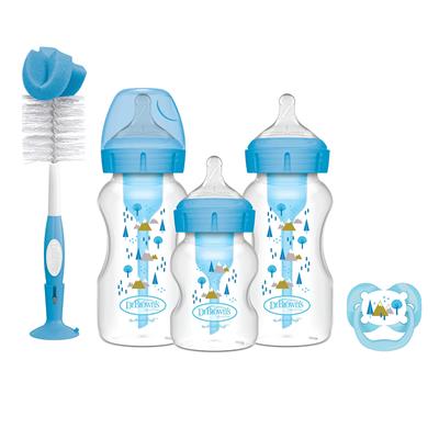 Dr. Browns Hediye Seti..Geniş Ağız Antikolik Options+ PP Mavi