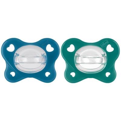 CHİCCO Physıo Dual Soft 2li Emzik ( Erkek ) ( 16-36 Ay )