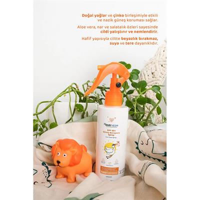 Baby Icon Organik Vegan Güneş Koruyucu Sprey