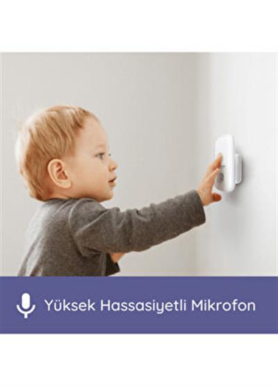 Hubble Listen Dijital Bebek Telsizi Beyaz