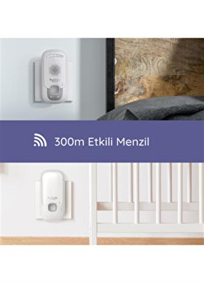 Hubble Listen Dijital Bebek Telsizi Beyaz