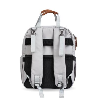 Kraft Lapis Anne&Bebek Bakım Sırt Çantası Açık Gri