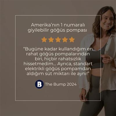 LANSİNOH 2li Discreet Duo Giyilebilir Çiftli Göğüs Pompası