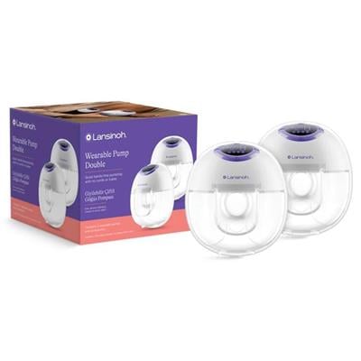 LANSİNOH 2li Discreet Duo Giyilebilir Çiftli Göğüs Pompası