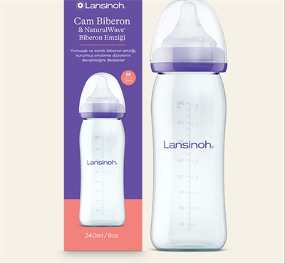 Lansinoh Cam Biberon (240ml)