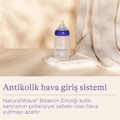 LANSİNOH Natural Wave Biberon & Biberon Emziği Set