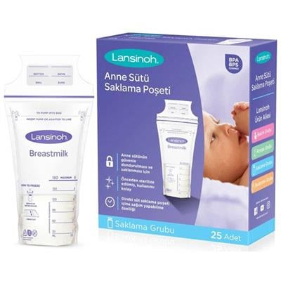 Lansinoh Süt Saklama Poşeti 25 Adet