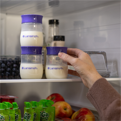 Lansinoh Süt Saklama Şişesi (4 Adet)