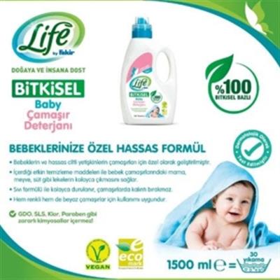 Life By Fakir Baby Sıvı Çamaşır Deterjanı 1500 ML