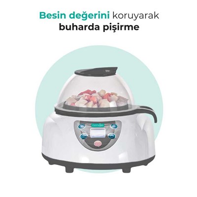 MAMAJOO Buharlı Kurutucu Mama Isıtıcı Pişirici