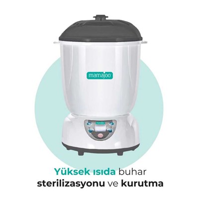 MAMAJOO Buharlı Kurutucu Mama Isıtıcı Pişirici