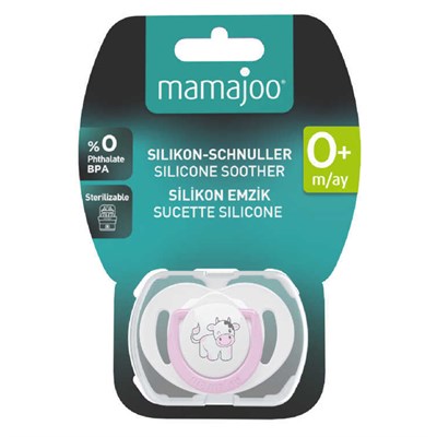MAMAJO Saklama Kutulu Emzik ( İnek ) ( 0+ Ay )