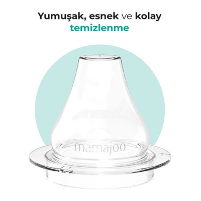 MAMAJOO Akıtmaz Alıştırma Bardağı  160 ML ( Mor ) ( 6 Ay+ )