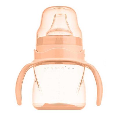 MAMAJOO Akıtmaz Alıştırma Bardağı 160 ML ( Pow Blush ) ( 6 Ay+ )