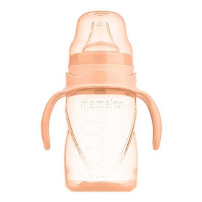 MAMAJOO Akıtmaz  Alıştırma Bardağı 270 ML ( Pow Blush ) ( 9 Ay+ )