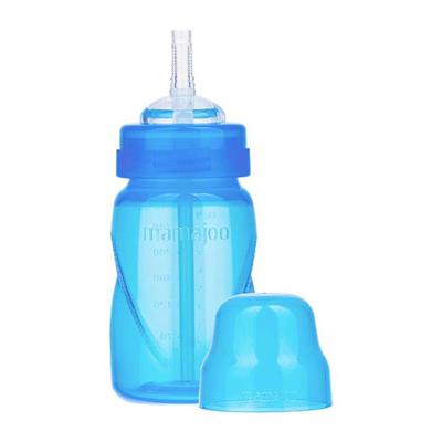 Bardak...Akıtmaz Pipetl 12+ Mavi  270 ml