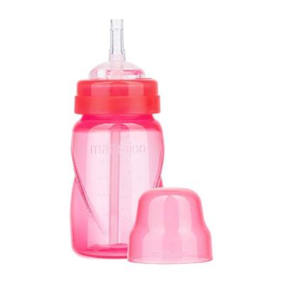 Bardak...Akıtmaz Pipetl 12+ Pembe  270 ml