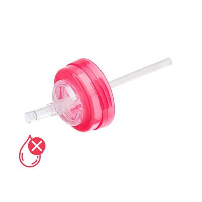 Bardak...Akıtmaz Pipetl 12+ Pembe  270 ml