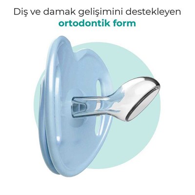 MAMAJOO Damaklı 2li Emzik Seti  ( Powder Blush ) ( 0 Ay+ )
