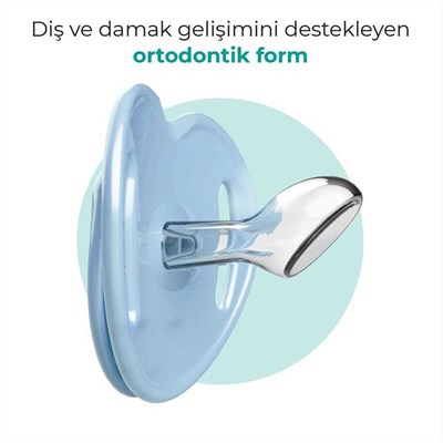 MAMAJOO Damaklı Emzik Seti ( Powder Blue  ) ( 6 Ay )
