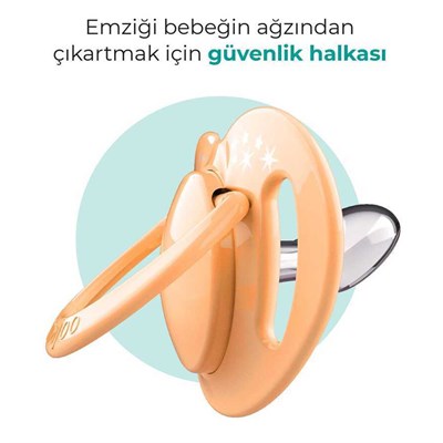 MAMAJOO Damaklı Emzik Seti ( Powder Blush ) (  6 Ay+ )