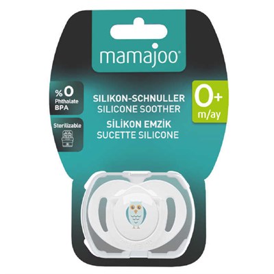 MAMAJOO Emzik Saklama Kutulu (Baykuş) ( 0 Ay+ )