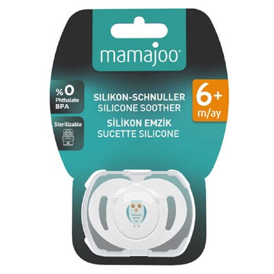 MAMAJOO Emzik Saklama Kutulu (Baykuş) ( 6 Ay+ )
