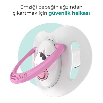 MAMAJOO Emzik Saklama Kutulu (İnek) ( 12+ Ay )