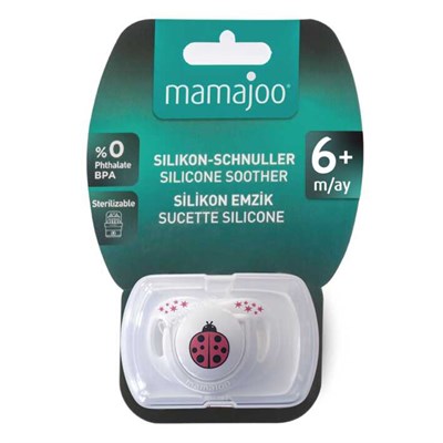 MAMAJOO Emzik Saklama Kutulu Uğur Böceği ( 6+ Ay )