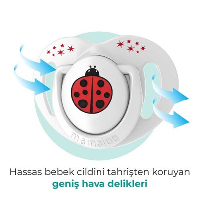 MAMAJOO Emzik Saklama Kutulu Uğur Böceği ( 6+ Ay )