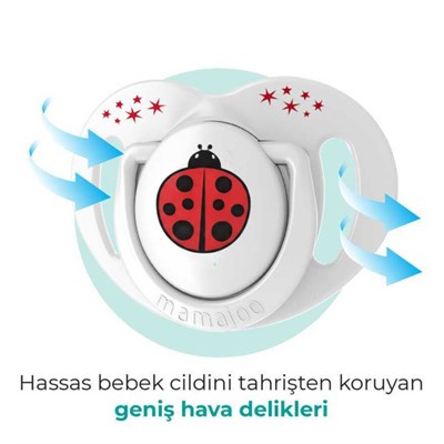 MAMAJOO Emzik Saklama Kutulu Uğur Böceği ( 0+ Ay )
