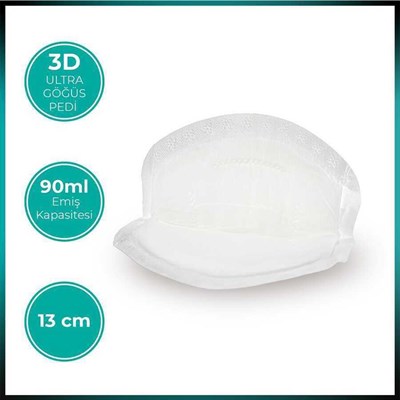 MAMAJOO Göğüs Pedi Disposable Ultra Emici ( 32 Adet )