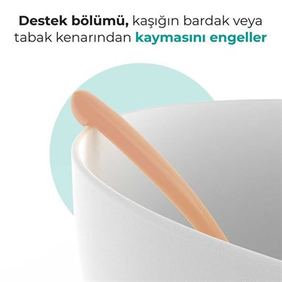 MAMAJOO Kaşık & Çatal Seti ( Pow Blush )( 6 Ay+ )