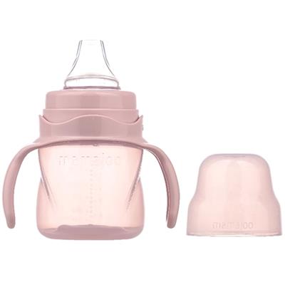Mamajoo Kulplu Akıtmaz Eğitici Bardak Powder Pink 160 ml (6 Ay+)